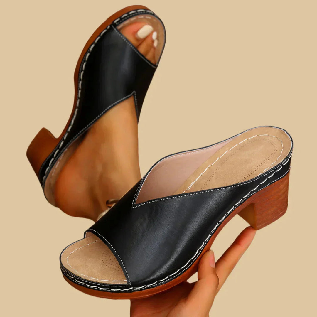 Lena | Orthopedic Block Heel Sandals for Everyday Elegance 4