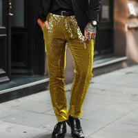 Philipp | Pantaloni di paillettes di lusso e alla moda