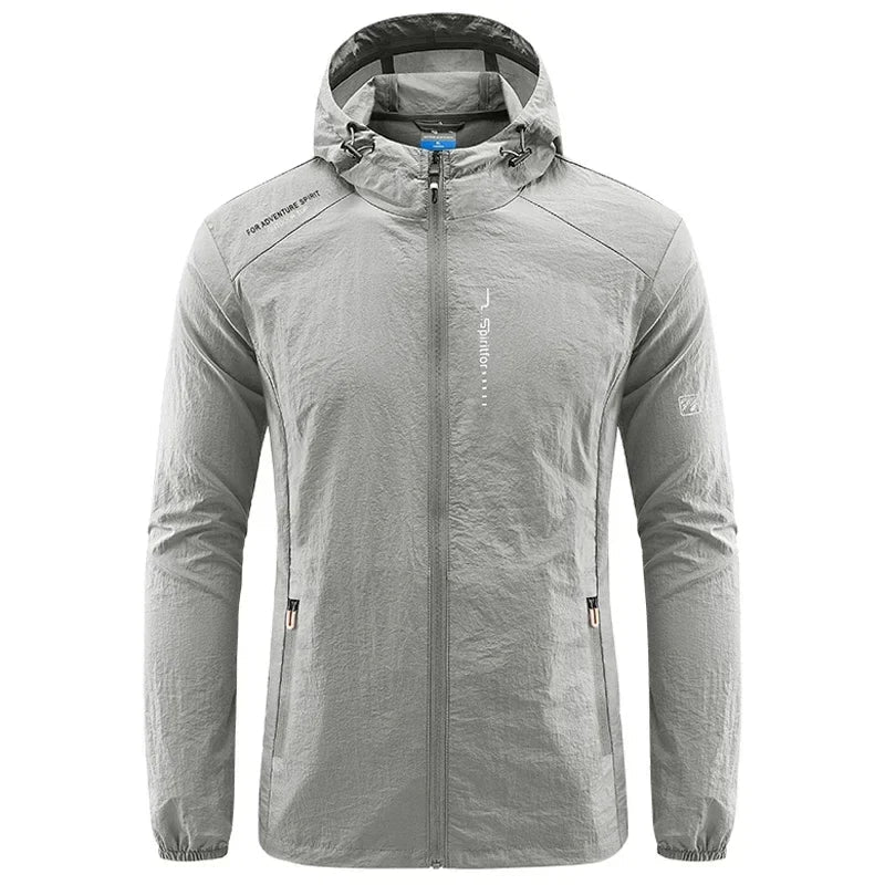 Leon | Men's Rain Jacket Lightweight Water-Repellent Breathable Fit 1