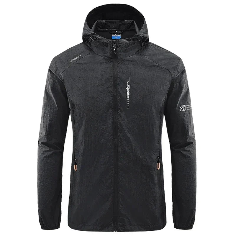 Leon | Men's Rain Jacket Lightweight Water-Repellent Breathable Fit 2