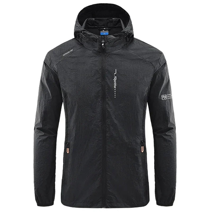 Leon | Men's Rain Jacket Lightweight Water-Repellent Breathable Fit 2