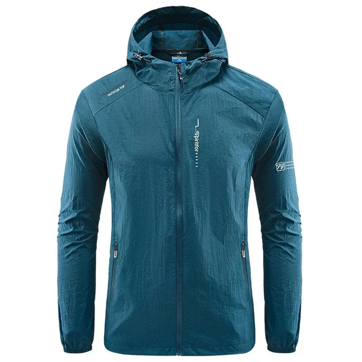 Leon | Men's Rain Jacket Lightweight Water-Repellent Breathable Fit 3