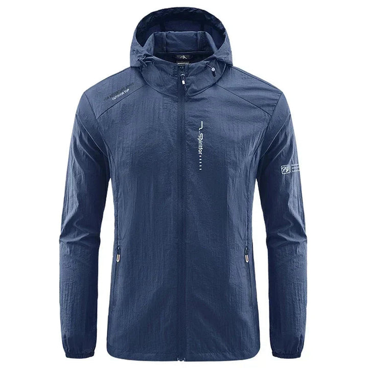 Leon | Men's Rain Jacket Lightweight Water-Repellent Breathable Fit 4