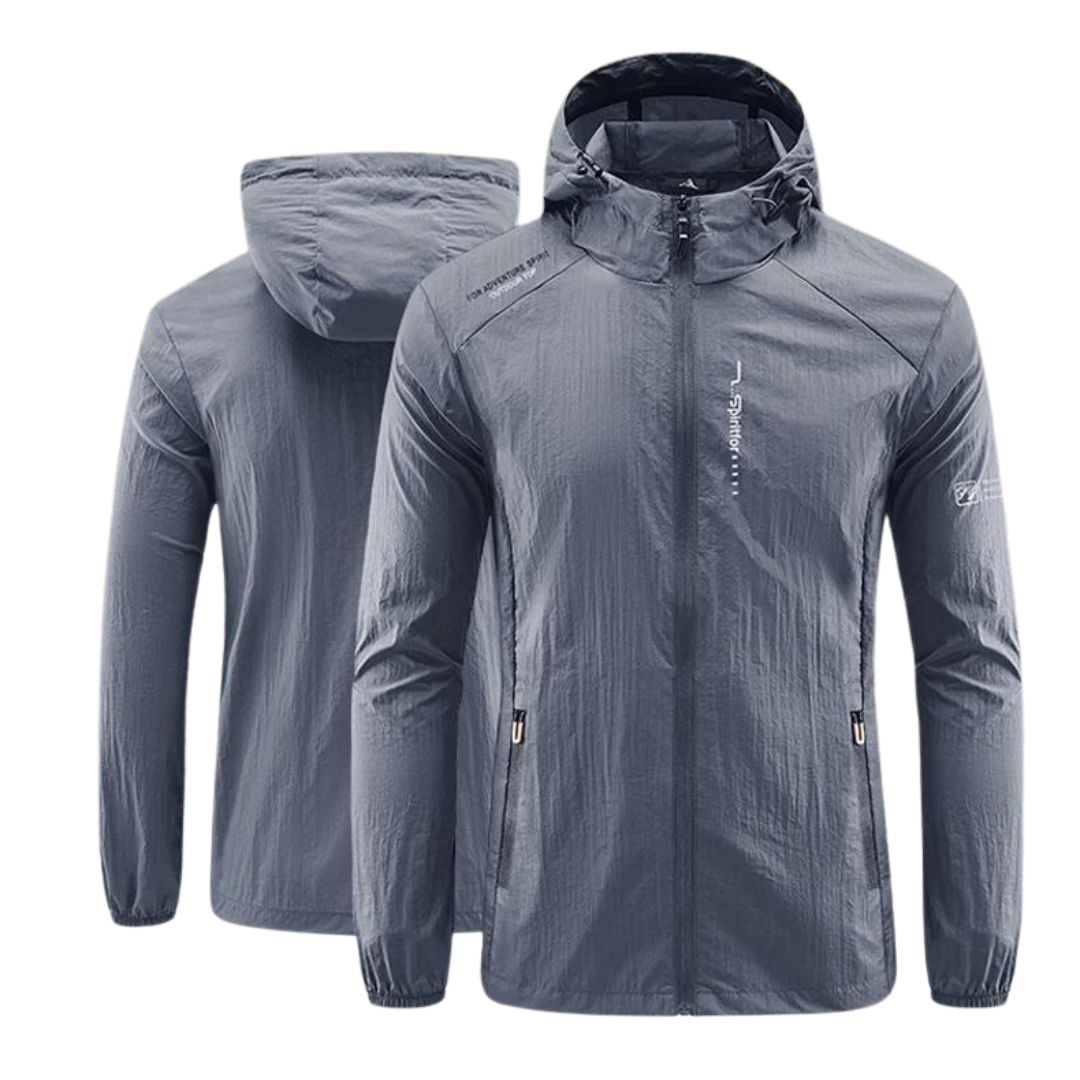 Leon | Men's Rain Jacket Lightweight Water-Repellent Breathable Fit 6