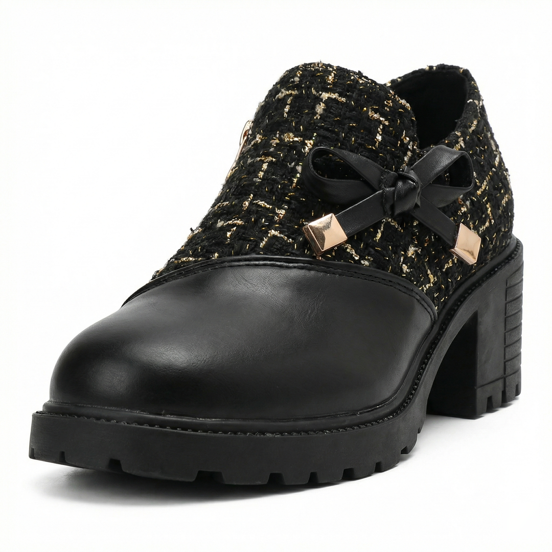 Leona | Elegant Low-Heel Mesh Occasion Pumps 3