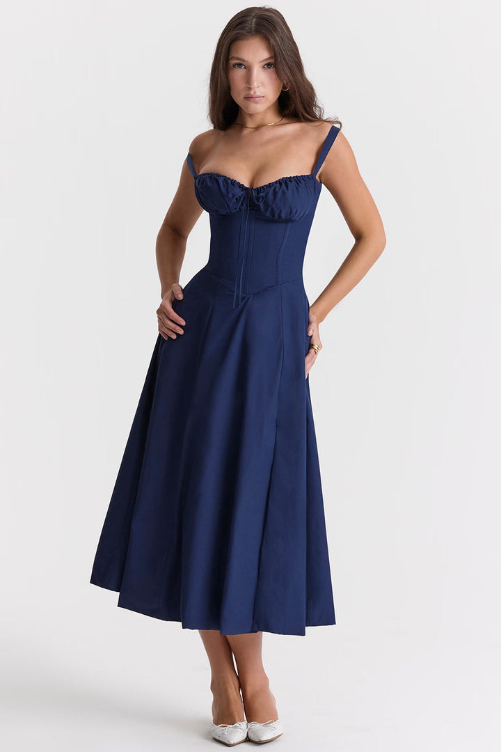 Leonie | Airy and figure-hugging summer dress 0