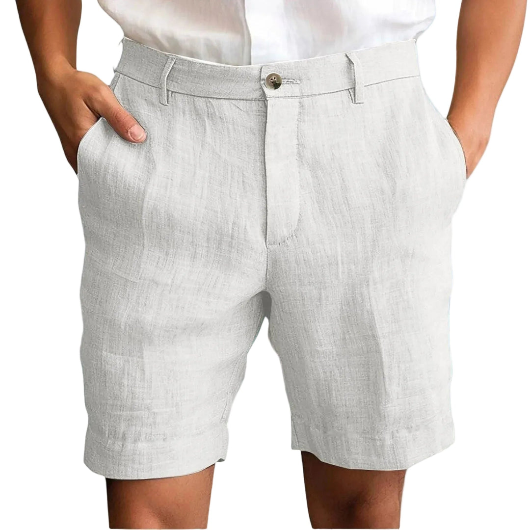 Liam | Breathable and stylish linen shorts 9