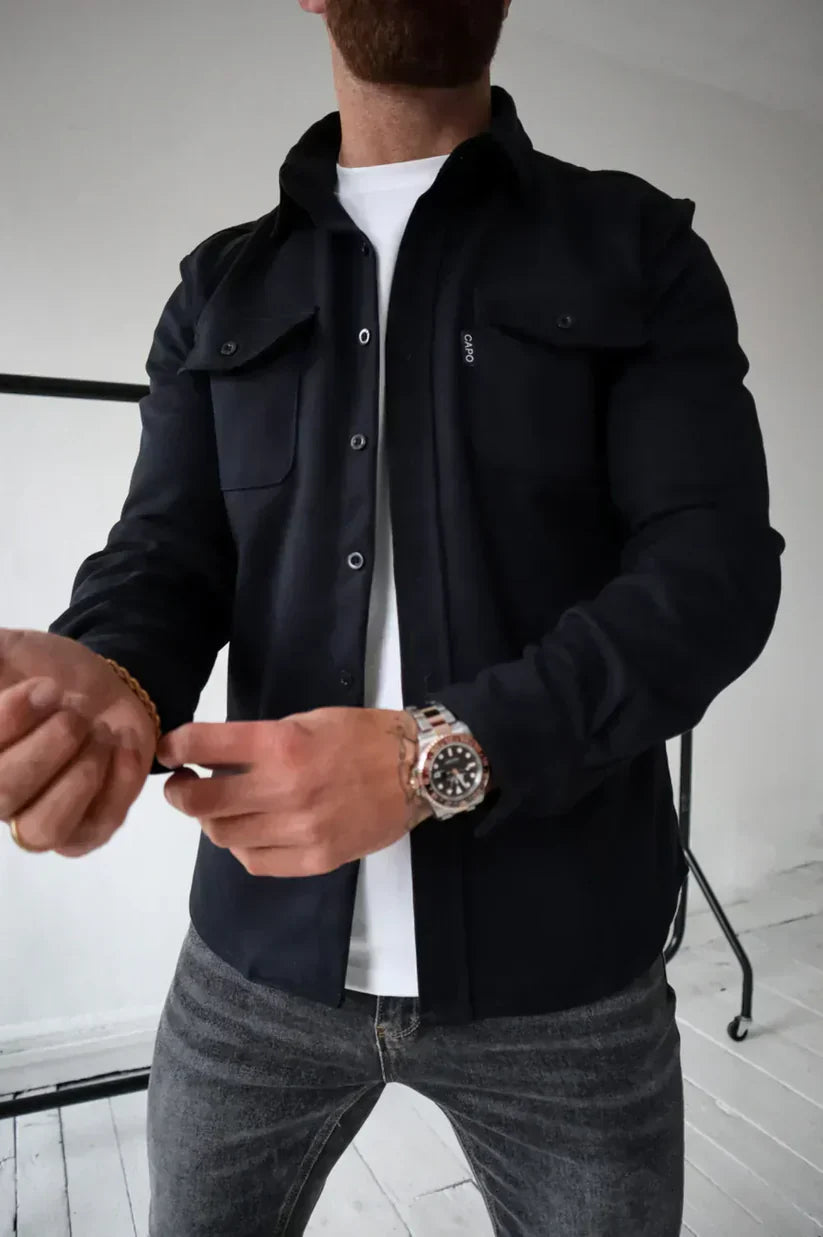 Liam | Casual And Comfortable Cotton Overshirt 13