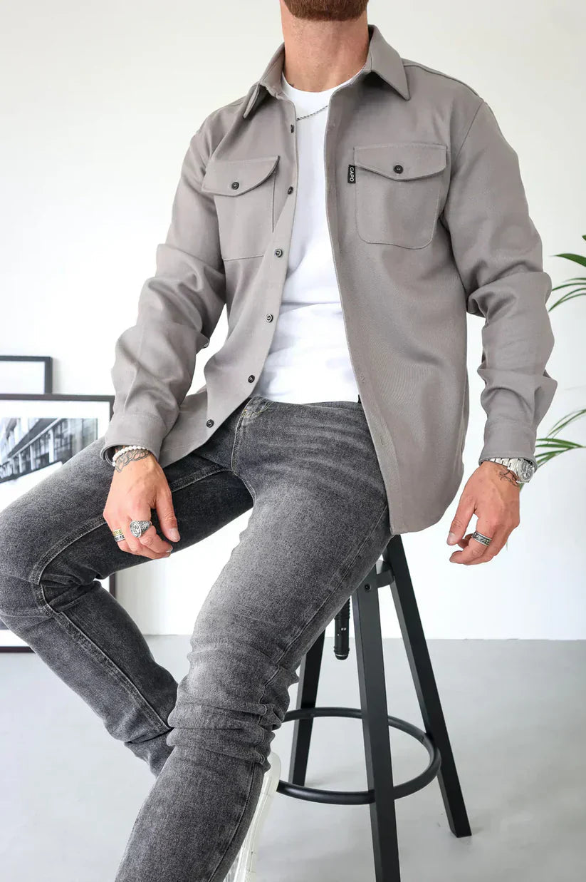 Liam | Casual And Comfortable Cotton Overshirt 2