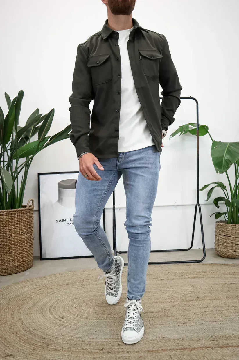 Liam | Casual And Comfortable Cotton Overshirt 7