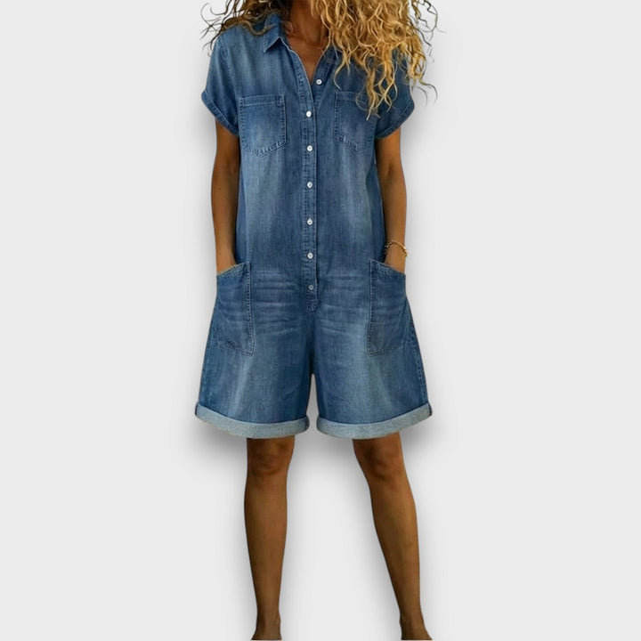 Lily | Soft & Stylish Women's Denim Overalls 0