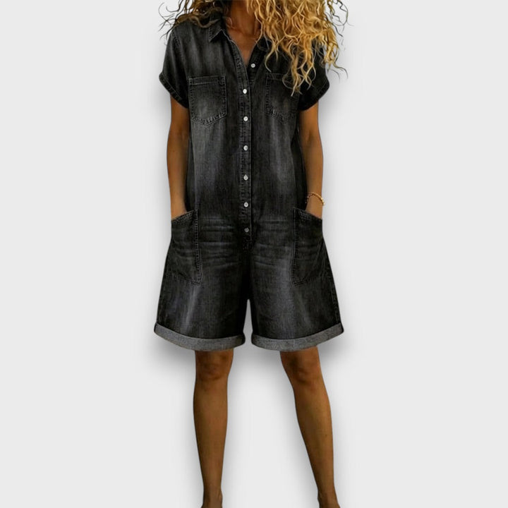 Lily | Soft & Stylish Women's Denim Overalls 2