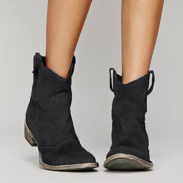 Lily | Stylish and Comfortable Western Ankle Boots 5