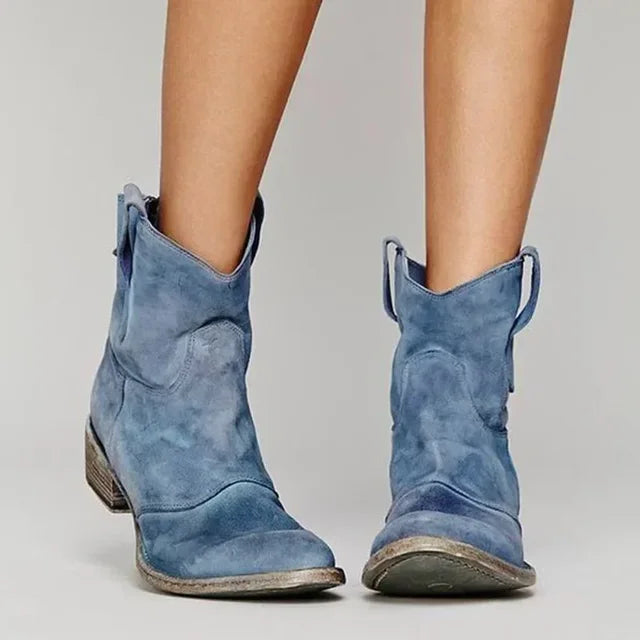 Lily | Stylish and Comfortable Western Ankle Boots 6