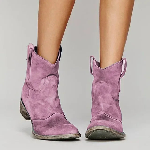 Lily | Stylish and Comfortable Western Ankle Boots 7