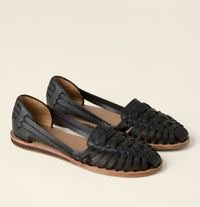 Evelyn | Woven Closed-Toe Slip-On Comfortable Sandals