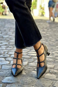Olivia | Eleganti décolleté con cinturini da donna