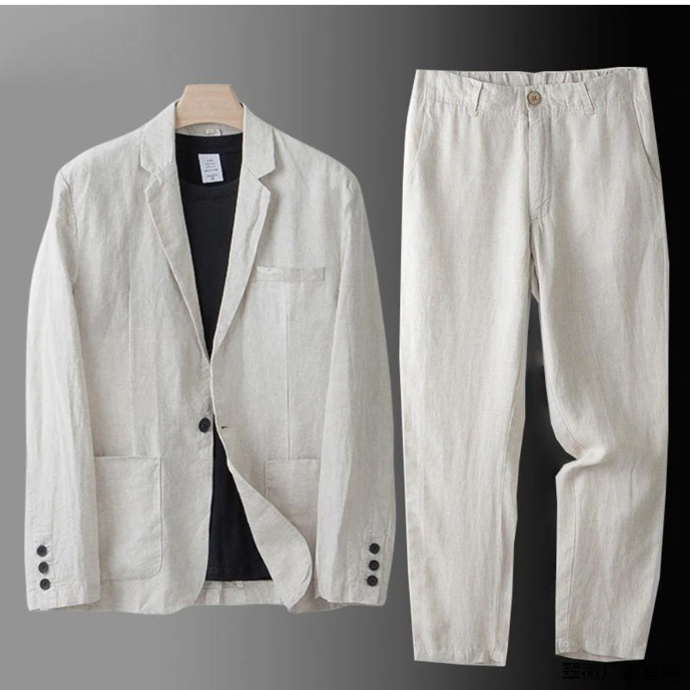 Lino | Lightweight Tailored Men's Linen Set 0