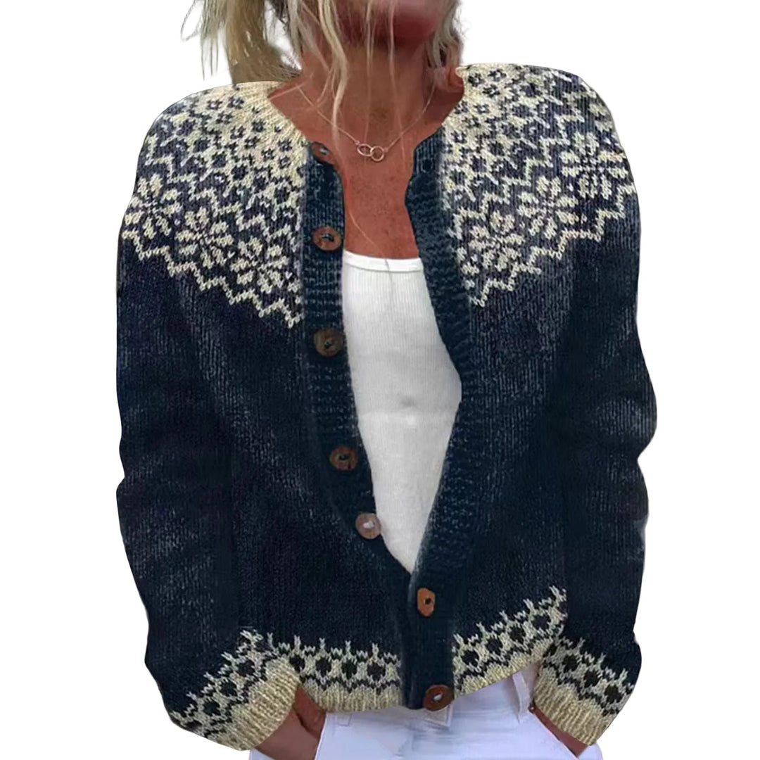 Liora | Cozy And Stylish Chunky Knit Cardigan 0