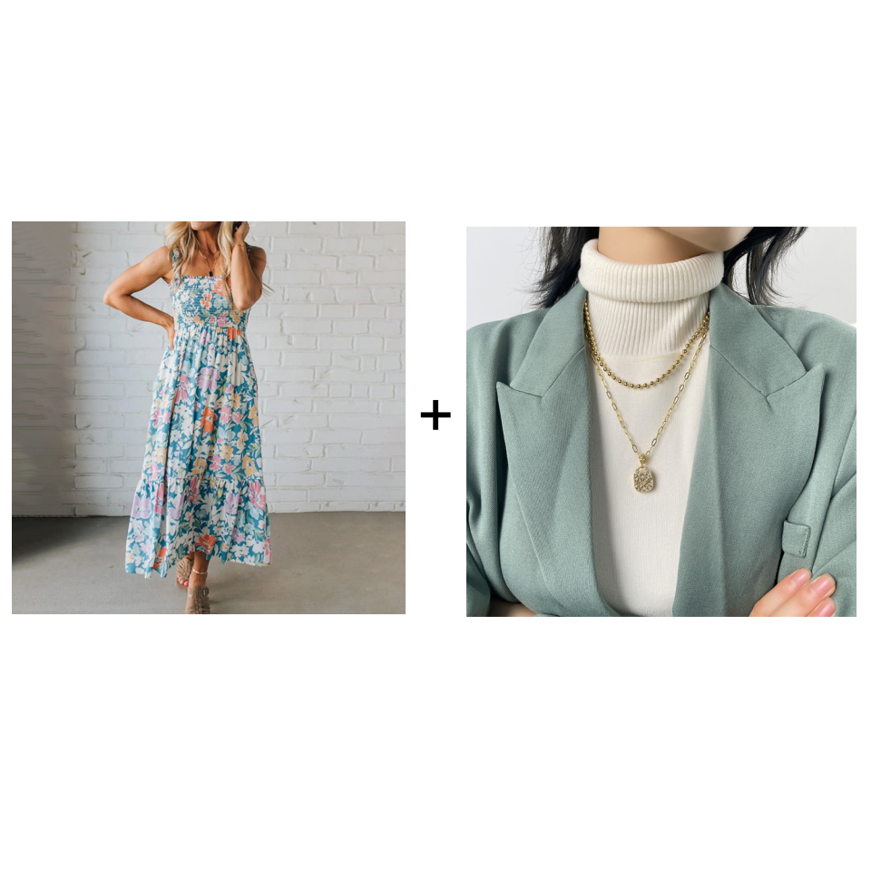 Liora | Elegant Floral Print Women's Dress for Wedding Guests 7