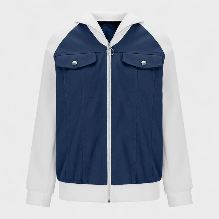 Liora | Warm Denim Sherpa Jacket for Women 1