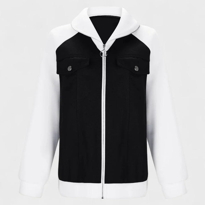 Liora | Warm Denim Sherpa Jacket for Women 5