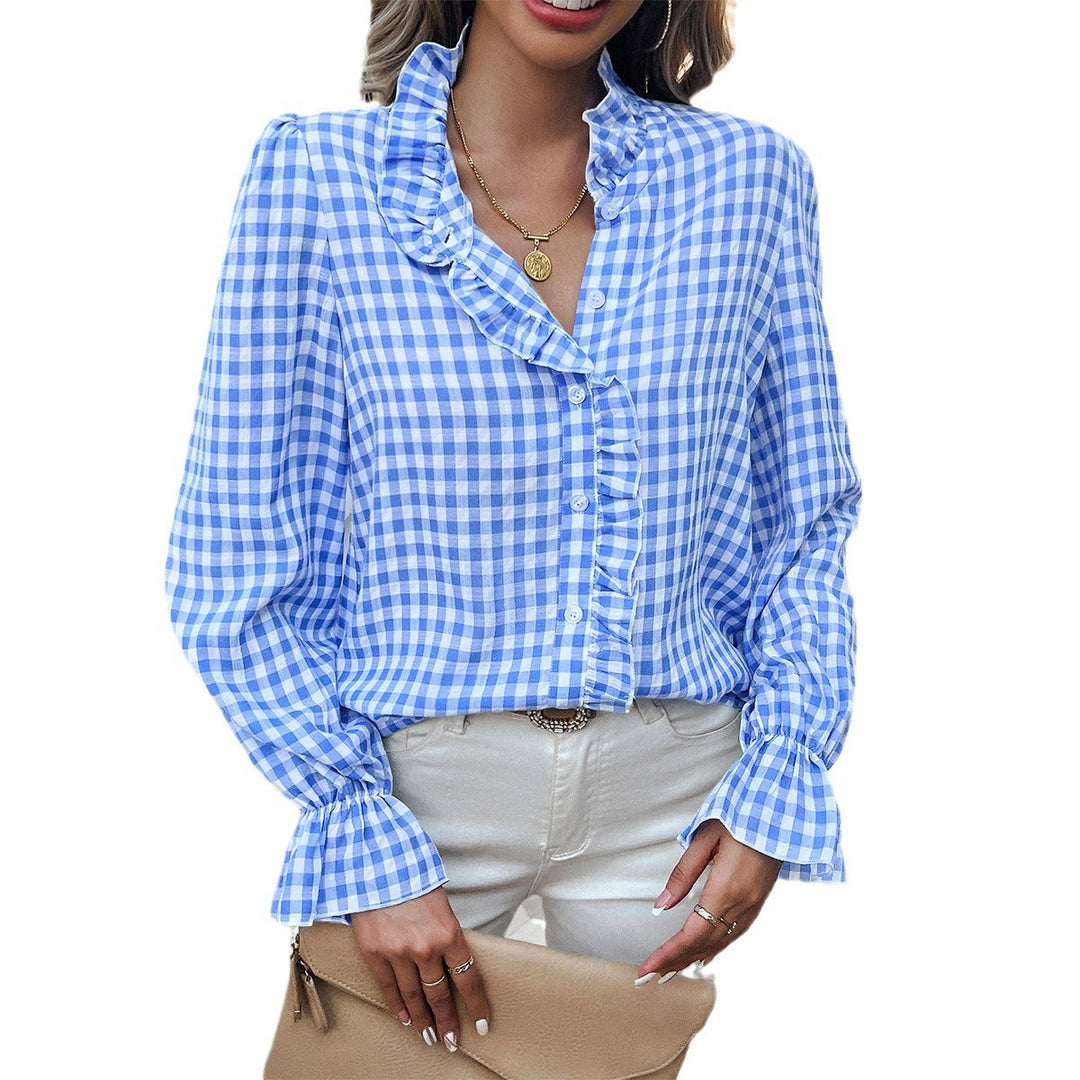 Liora | Women's Blouse – Elegant, Comfortable & Versatile Long Sleeve Top 4