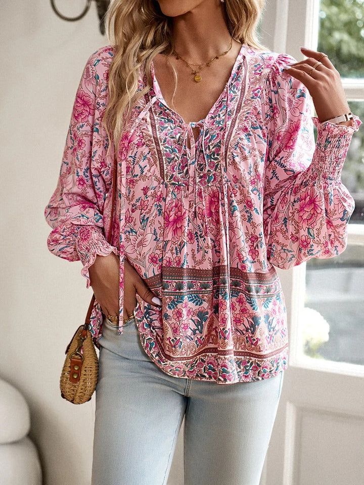 Lisa | Lightweight and stylish floral print top 0