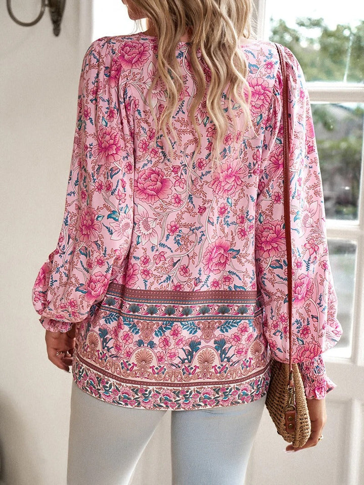 Lisa | Lightweight and stylish floral print top 6
