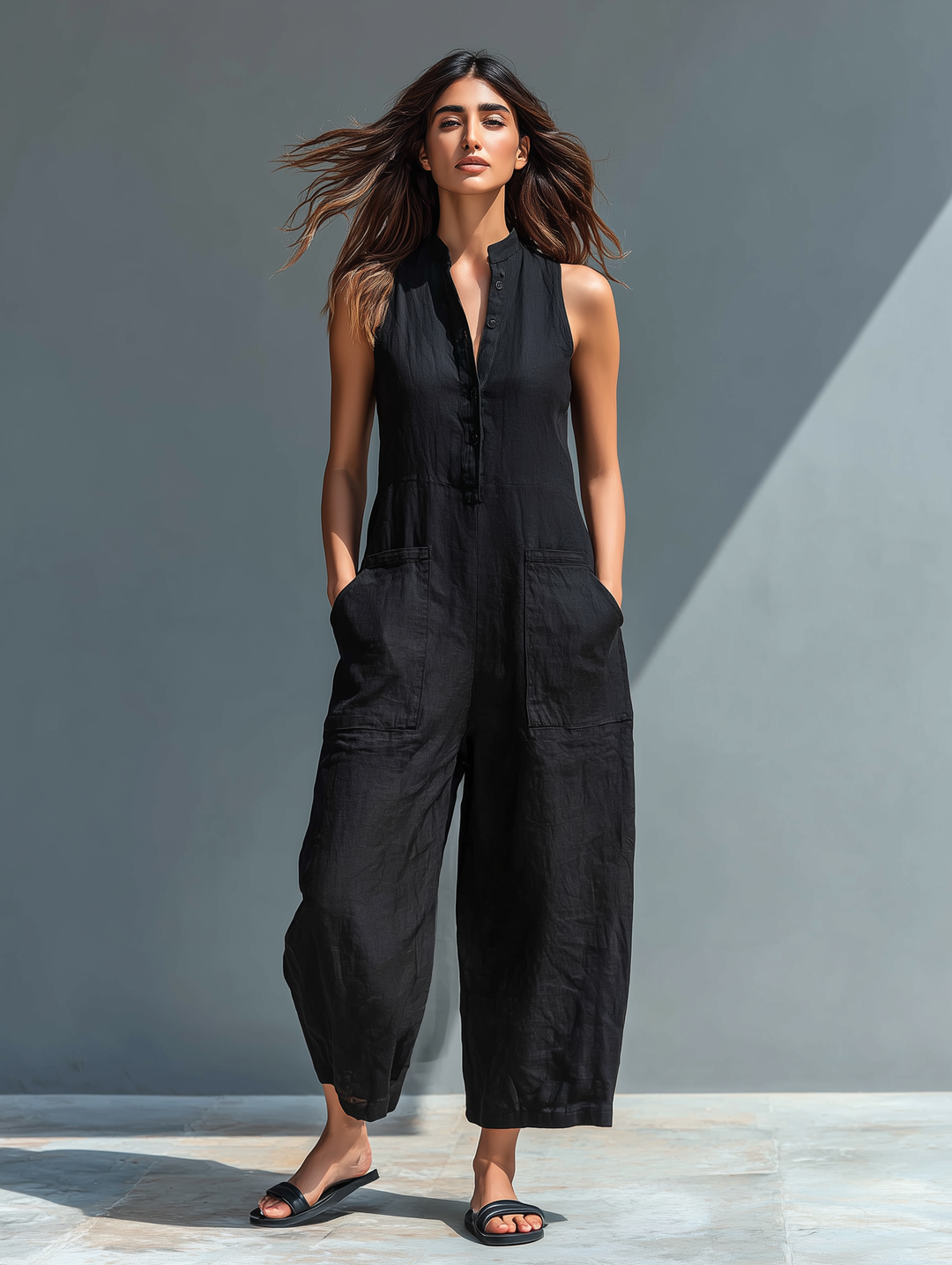 Livia | Elegant Sleeveless Women's Jumpsuit 0