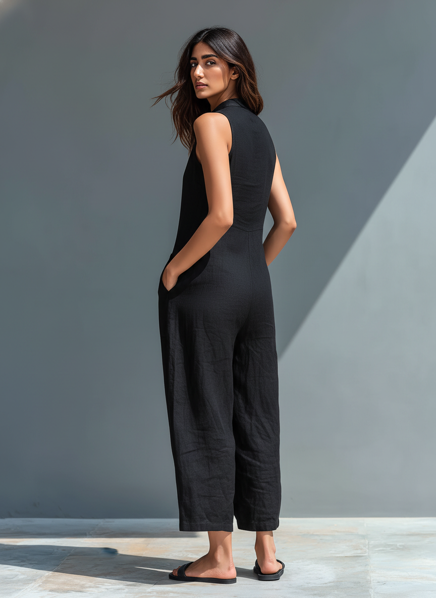 Livia | Elegant Sleeveless Women's Jumpsuit 2