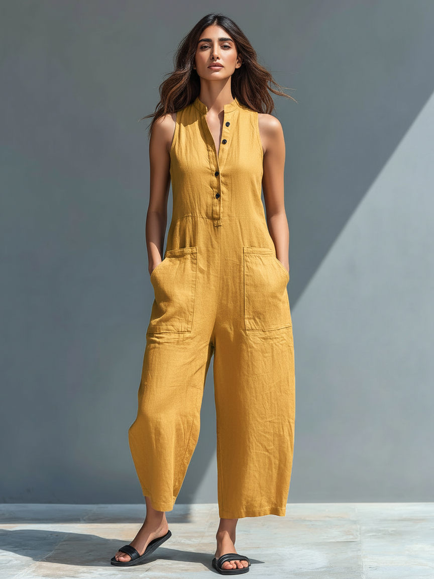 Livia | Elegant Sleeveless Women's Jumpsuit 5