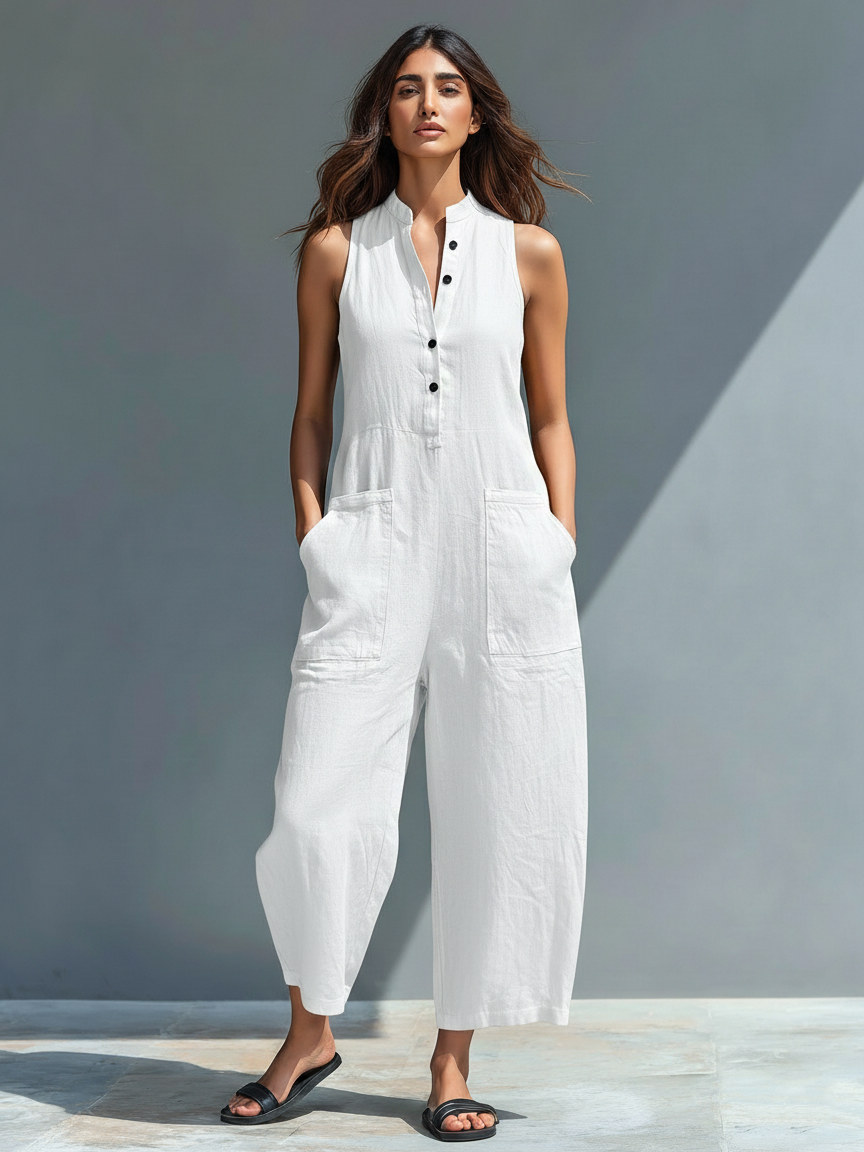 Livia | Elegant Sleeveless Women's Jumpsuit 6