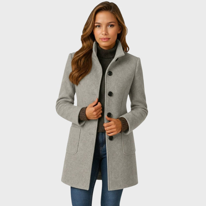 Livia | Elegant Tailored Women's Coat for Winter 3
