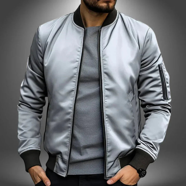 Logan | Lightweight Men’s Windbreaker Bomber Jacket 2