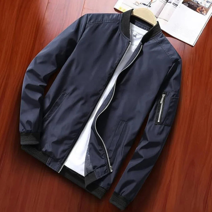 Logan | Lightweight Men’s Windbreaker Bomber Jacket 7