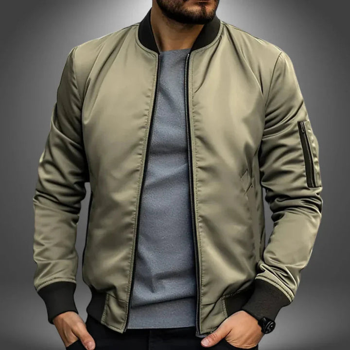 Logan | Lightweight Men’s Windbreaker Bomber Jacket 9