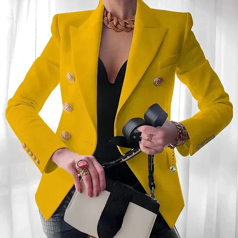 Lorana | Elegant Ladies Blazer with Double Buttons 3
