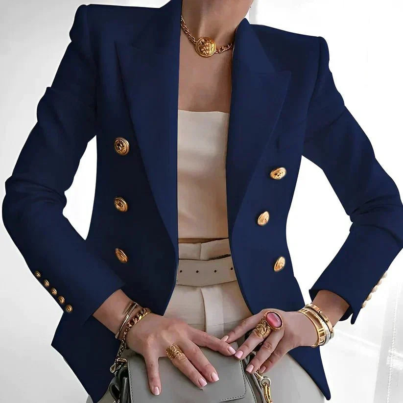 Lorana | Elegant Ladies Blazer with Double Buttons 4
