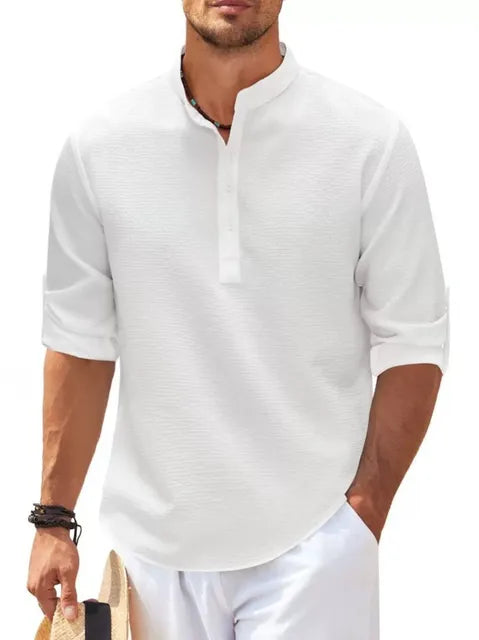 Lorenzo | Men’s Linen Shirt – Comfortable, Breathable & Stylish 0