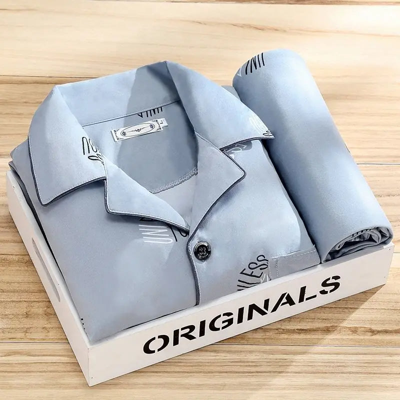 Luca | Men’s Pajama Set – Comfortable, Stylish & Breathable Cotton 11