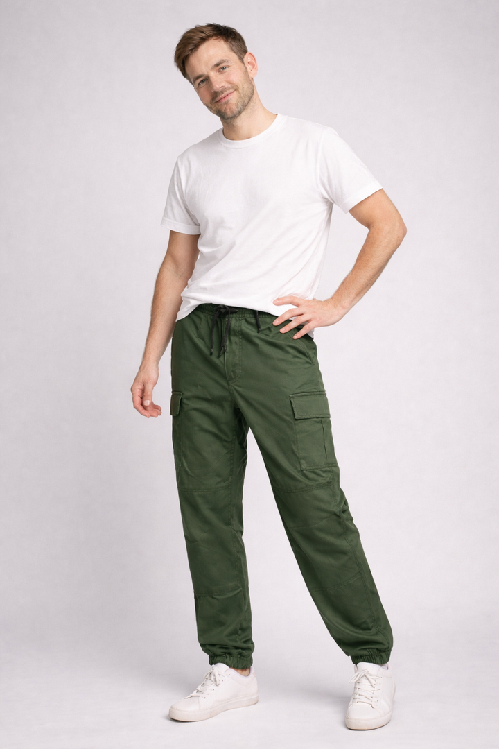 Luke | Functional and Trendy Cargo Jogger Trousers 2