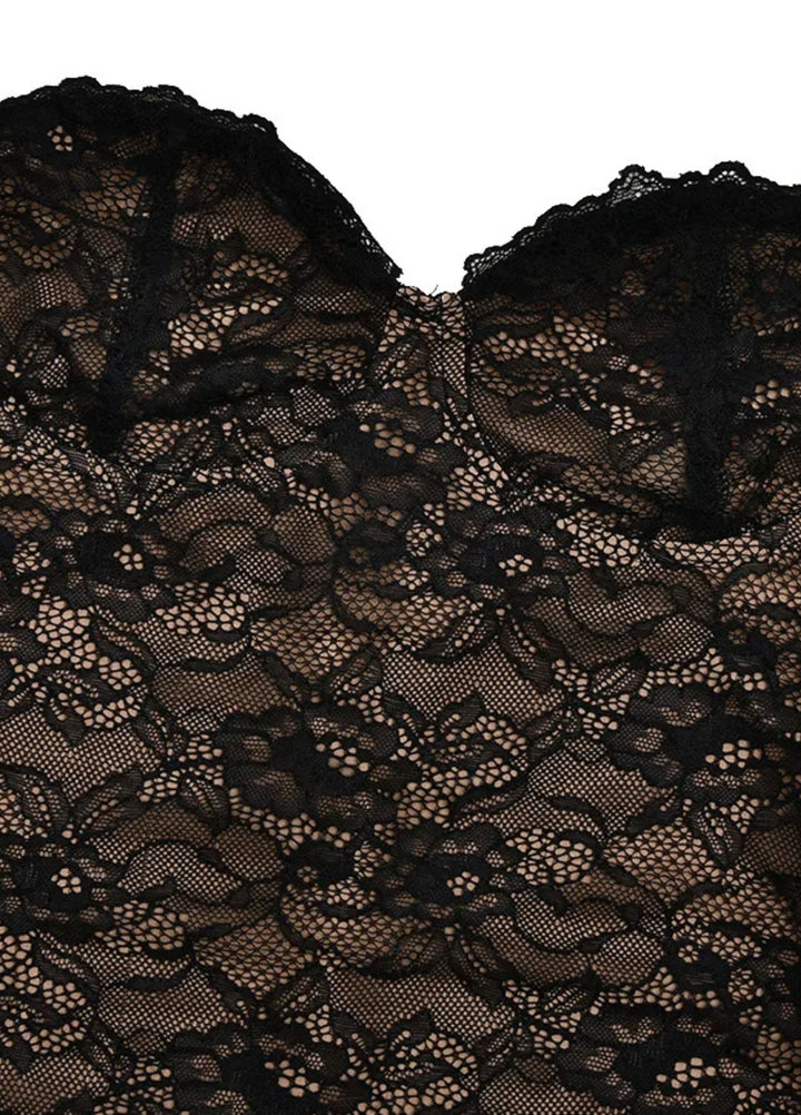 Luna Luxe | Elegant Black Maxi Dress for Women 7