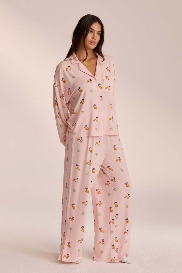 Luna Luxe | Relaxed Fit Women's Pajama Set for Cozy Comfort 0