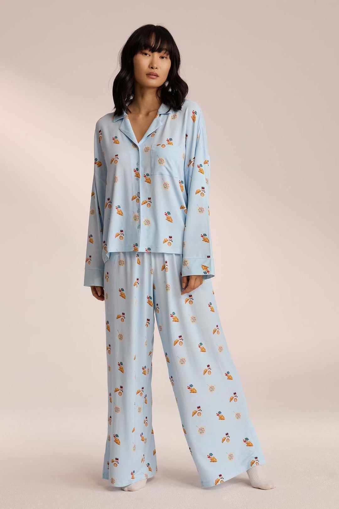 Luna Luxe | Relaxed Fit Women's Pajama Set for Cozy Comfort 5