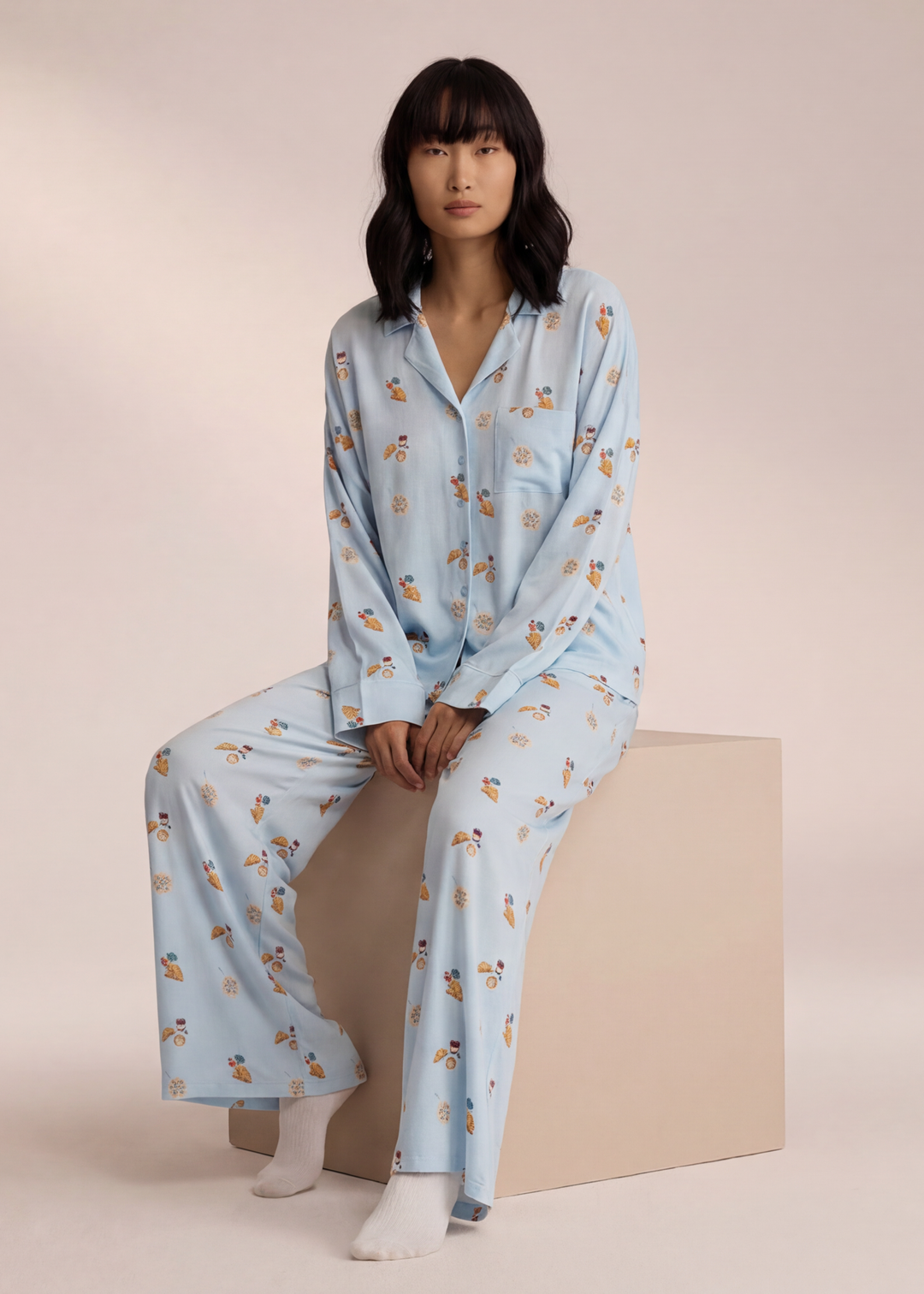 Luna Luxe | Relaxed Fit Women's Pajama Set for Cozy Comfort 8