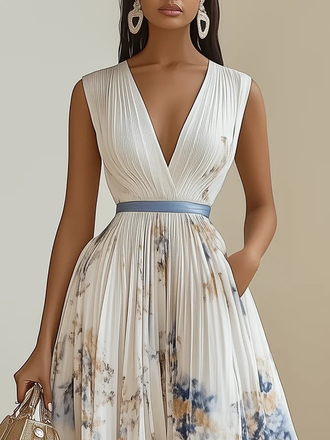 Luna | Elegant Wrap Design Womens Dress for Wedding Guests 1