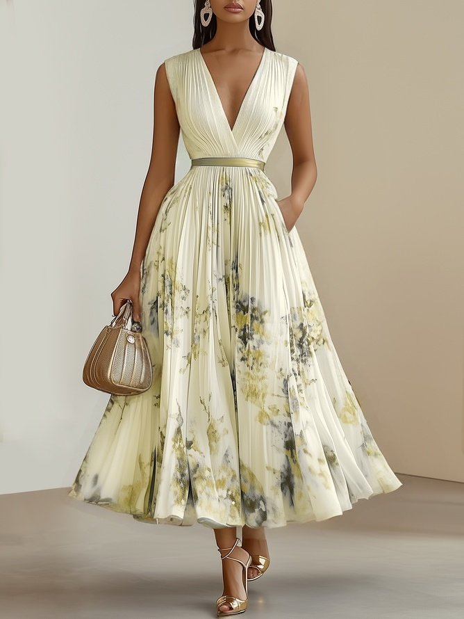 Luna | Elegant Wrap Design Womens Dress for Wedding Guests 10