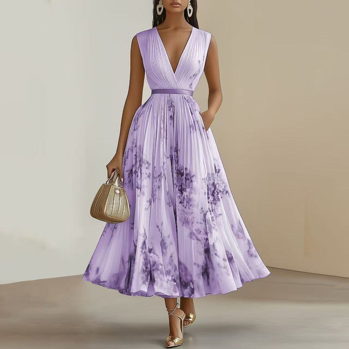 Luna | Elegant Wrap Design Womens Dress for Wedding Guests 13