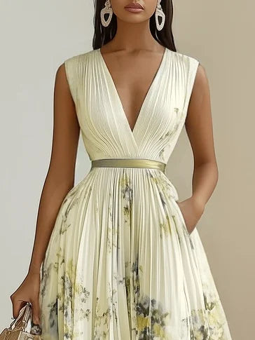 Luna | Elegant Wrap Design Womens Dress for Wedding Guests 5